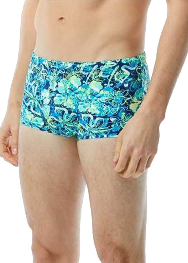TYR Men's Malibu Trunk - Turquoise-0
