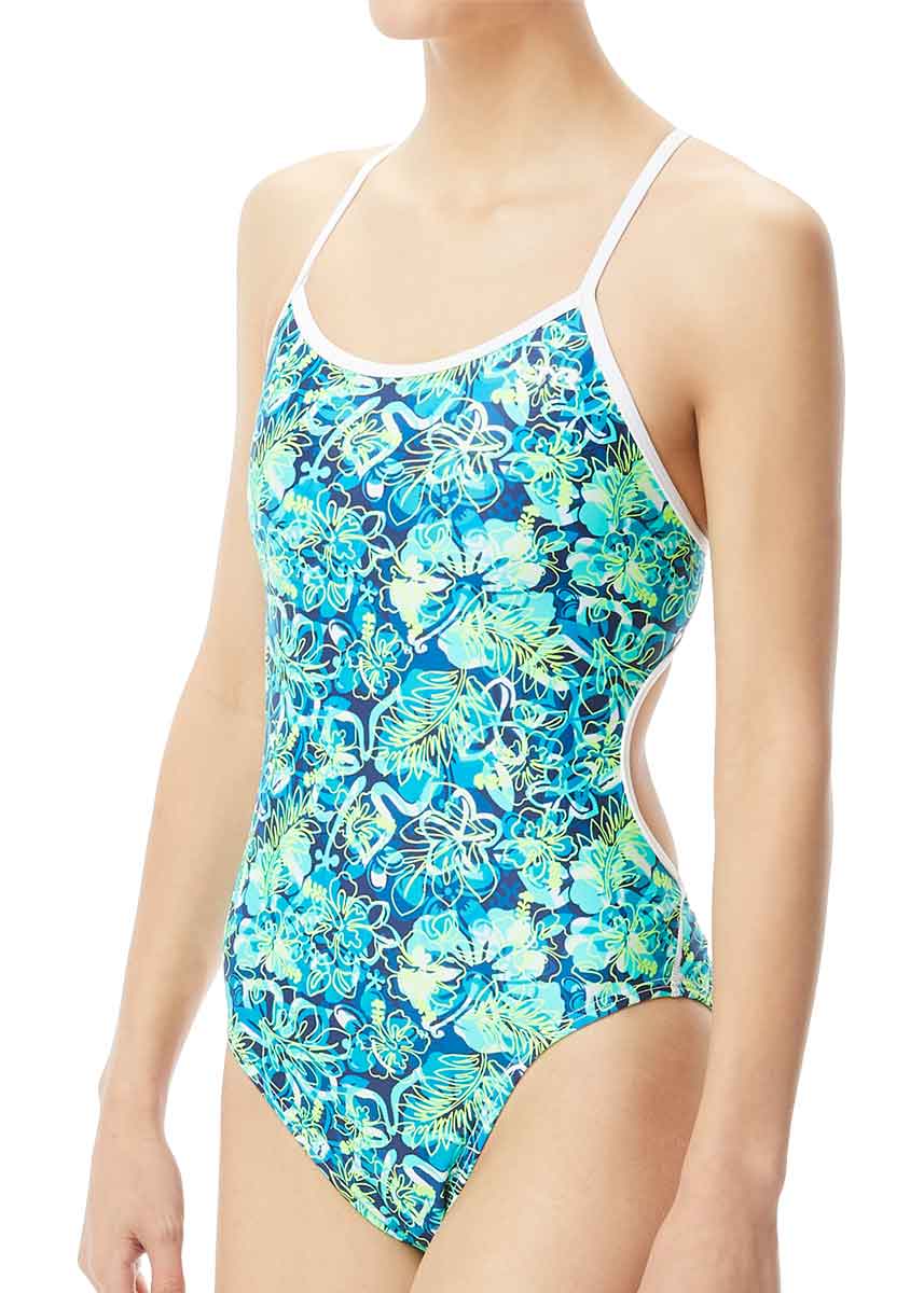 TYR Women's Malibu Trinityfit Swimsuit - Turquoise-0