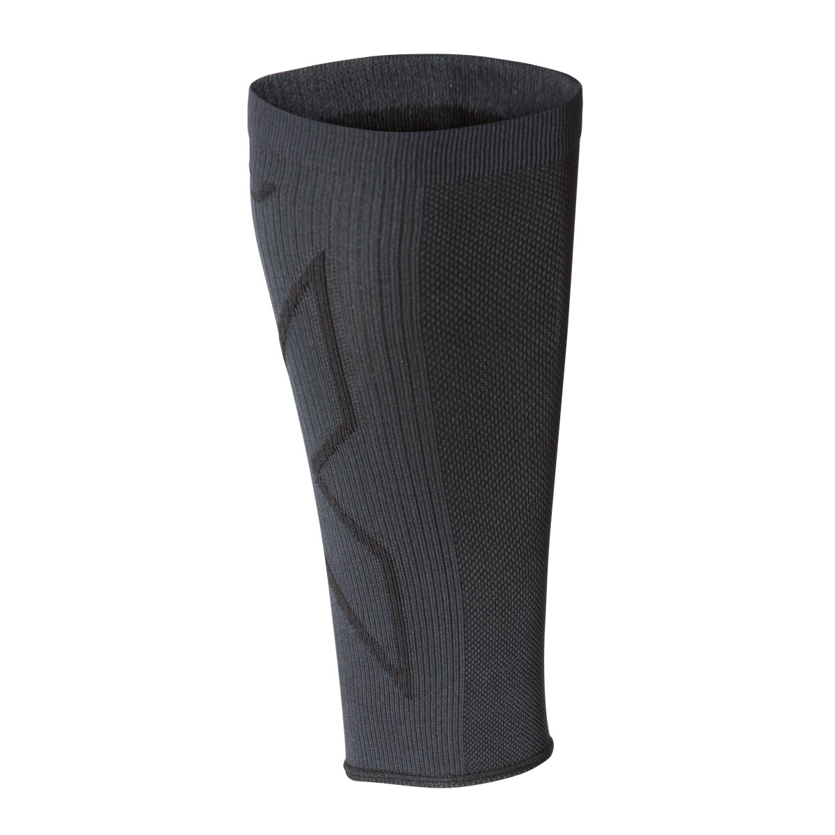 2XU Unisex X Compression Calf Sleeves - Titanium/Black-538334