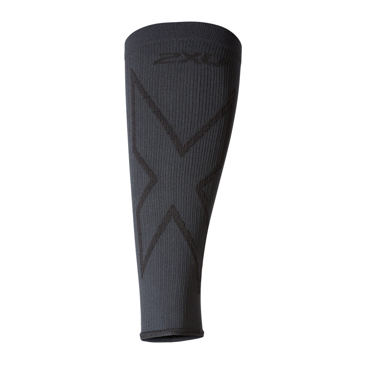 2XU Unisex X Compression Calf Sleeves - Titanium/Black-538335