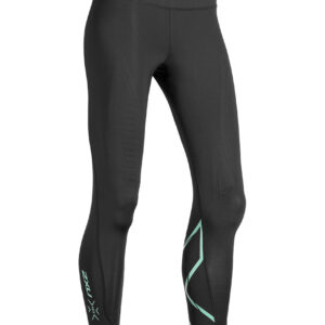 2XU Women's MCS X Training Mid Rise Tights - Black/Mint-0