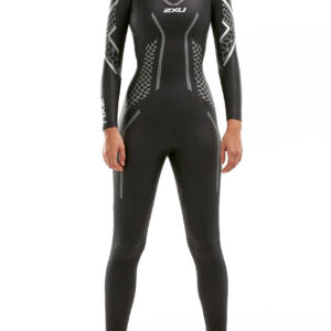 2XU Women's P:2 Propel Wetsuit - Black/Textural Geo-0