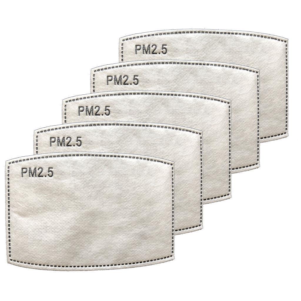 5 pack of Activated Carbon Breathing Filters-0