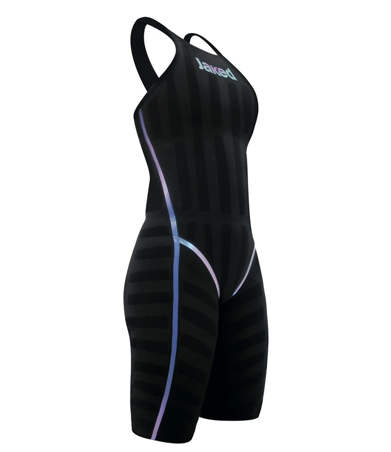 Jaked J Komp Womens Closed Back Kneesuit - Black-brand