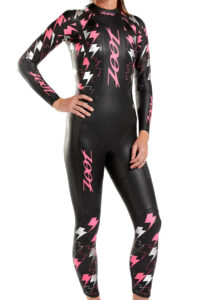 Zoot Women's Bolt Tri Wetsuit - Pink / Silver