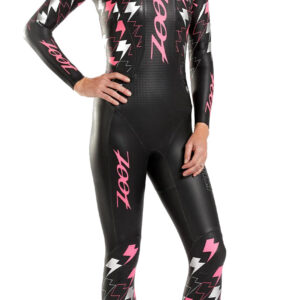 Zoot Women's Bolt Tri Wetsuit - Pink / Silver-0