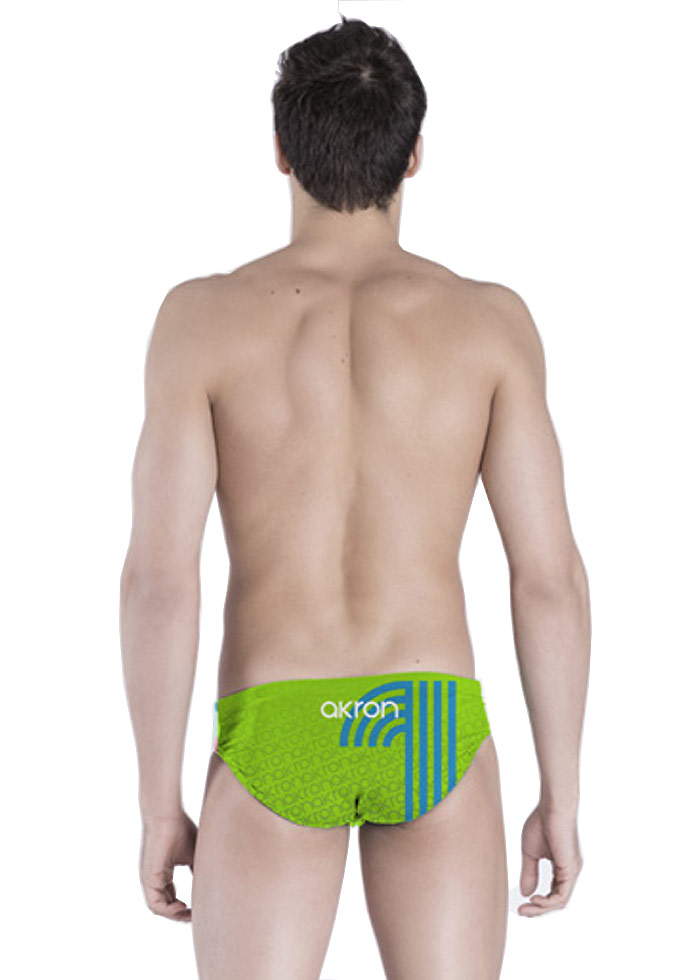 Akron Adi One Brief - Green / Blue-brand
