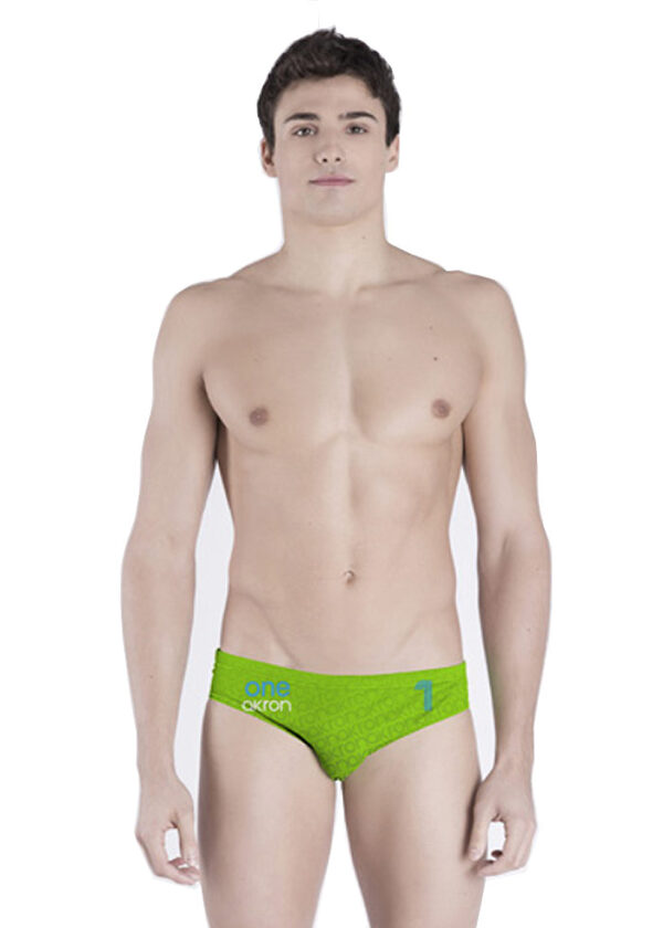 Akron Adi One Brief - Green / Blue-0