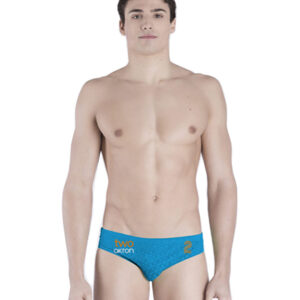Akron Adi Two Brief - Blue / Orange-0