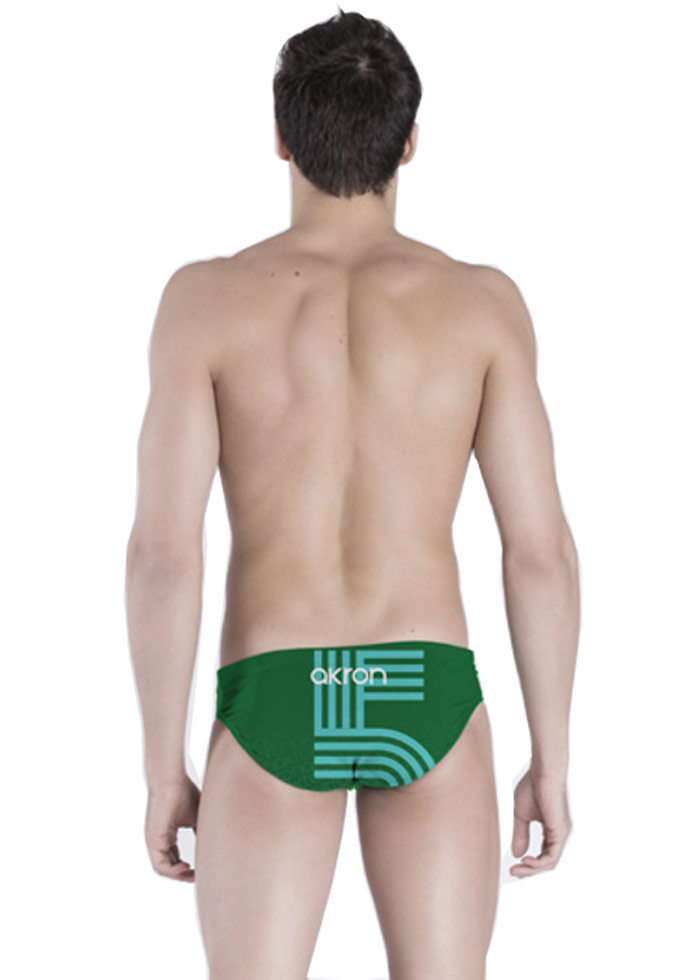 Akron Adi Five Brief - Green / Blue-brand