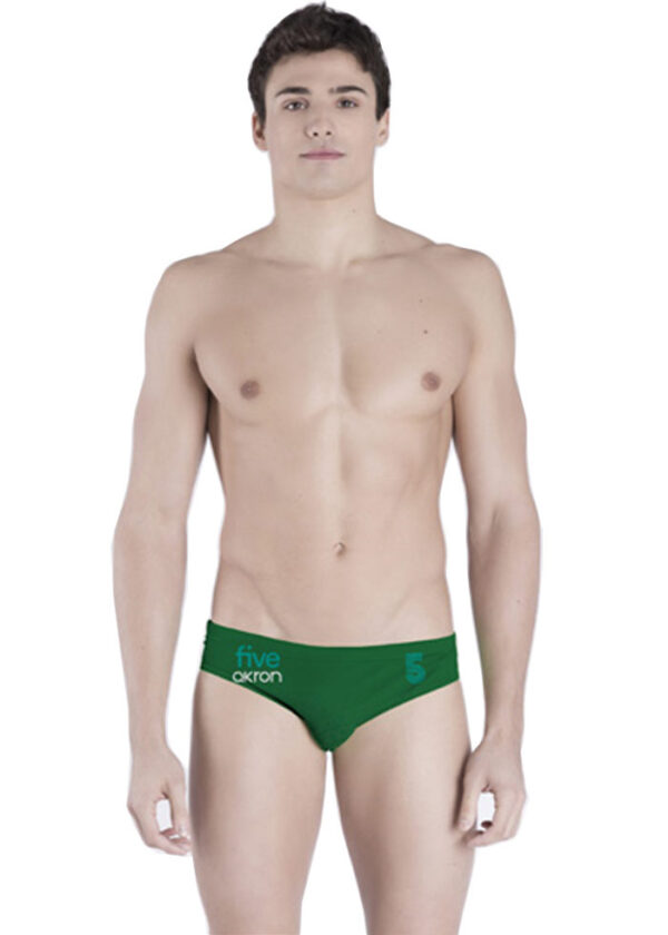 Akron Adi Five Brief - Green / Blue-0