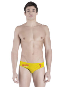 Akron Adi Seven Brief - Yellow / Purple