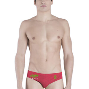 Akron Adi Eight Brief - Red / Green-0