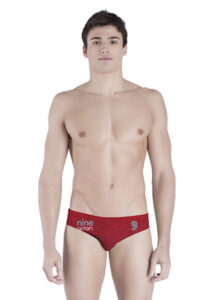Akron Adi Nine Brief - Red / Blue