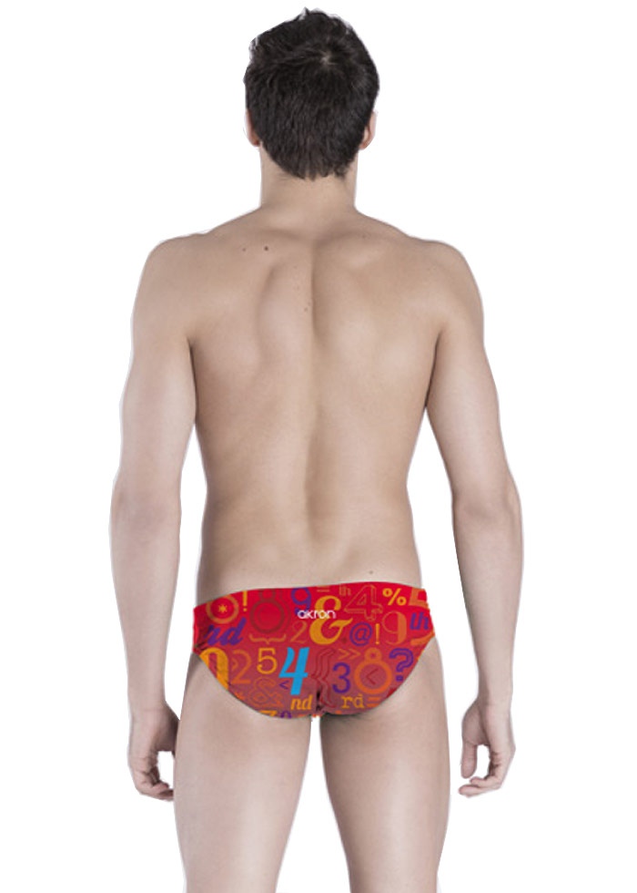 Akron Elton Vintage Brief - Red-brand