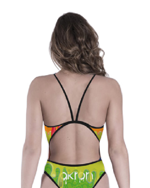 Akron Paint 1 Thin Strap Swimsuit - Multi-brand