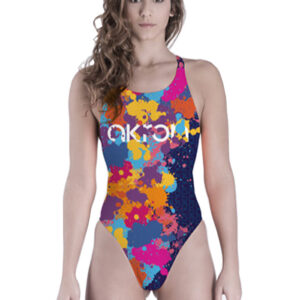 Akron Girl's Drop 1 Swimsuit - Multi-0