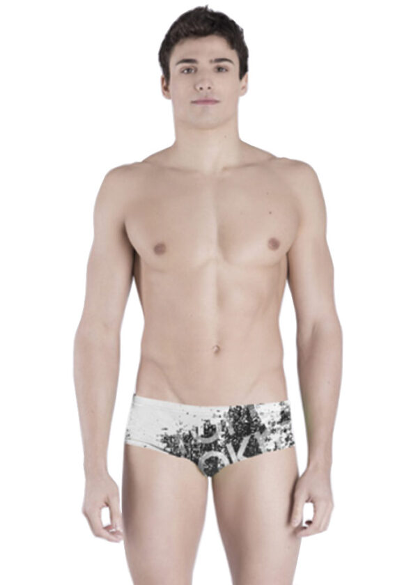 Akron Dub Trunk - White / Black-0