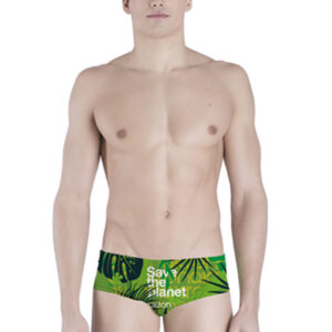 Akron Save The Forest 14cm Trainer Swim Trunk - Green-0