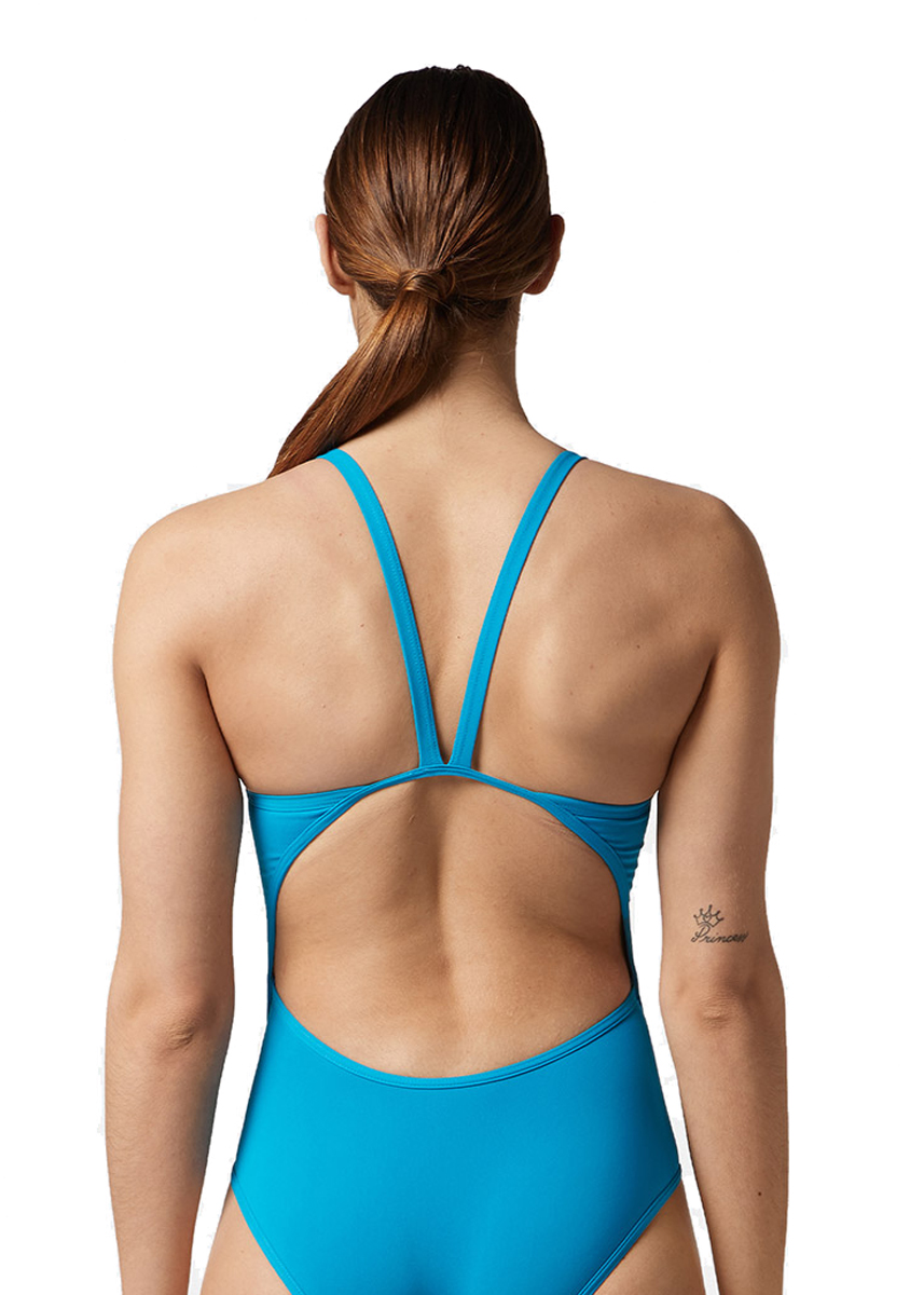 Akron Virginia Solid Swimsuit - Light Blue-brand