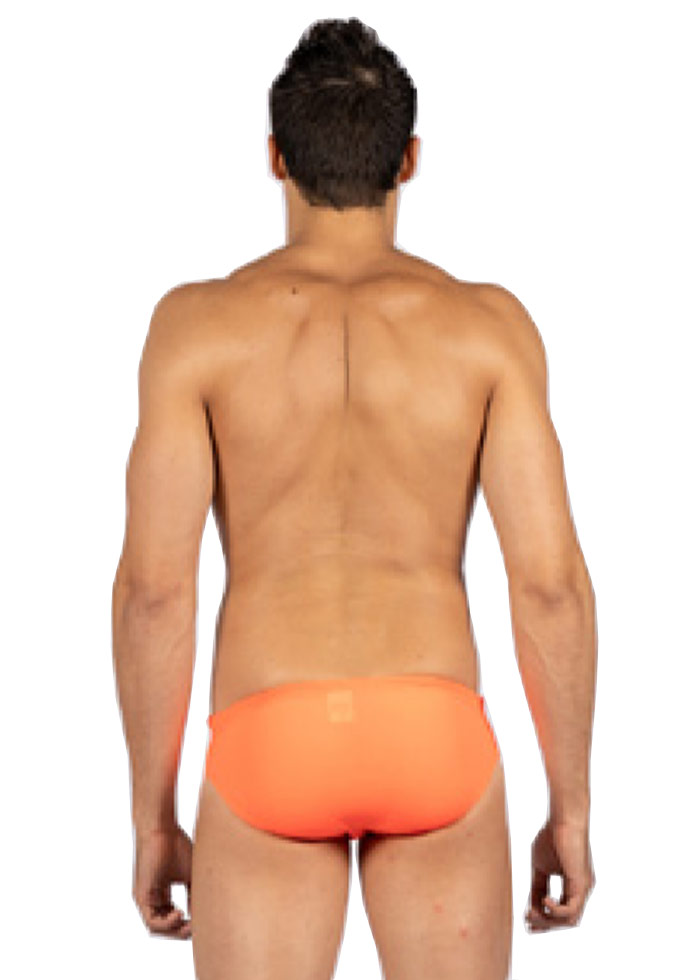 Akron Men's Addison Evo Bicolour Brief - Blue / Orange-brand