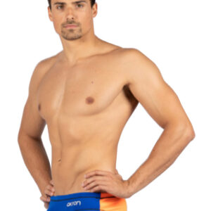 Akron Men's Addison Evo Bicolour Brief - Blue / Orange-0