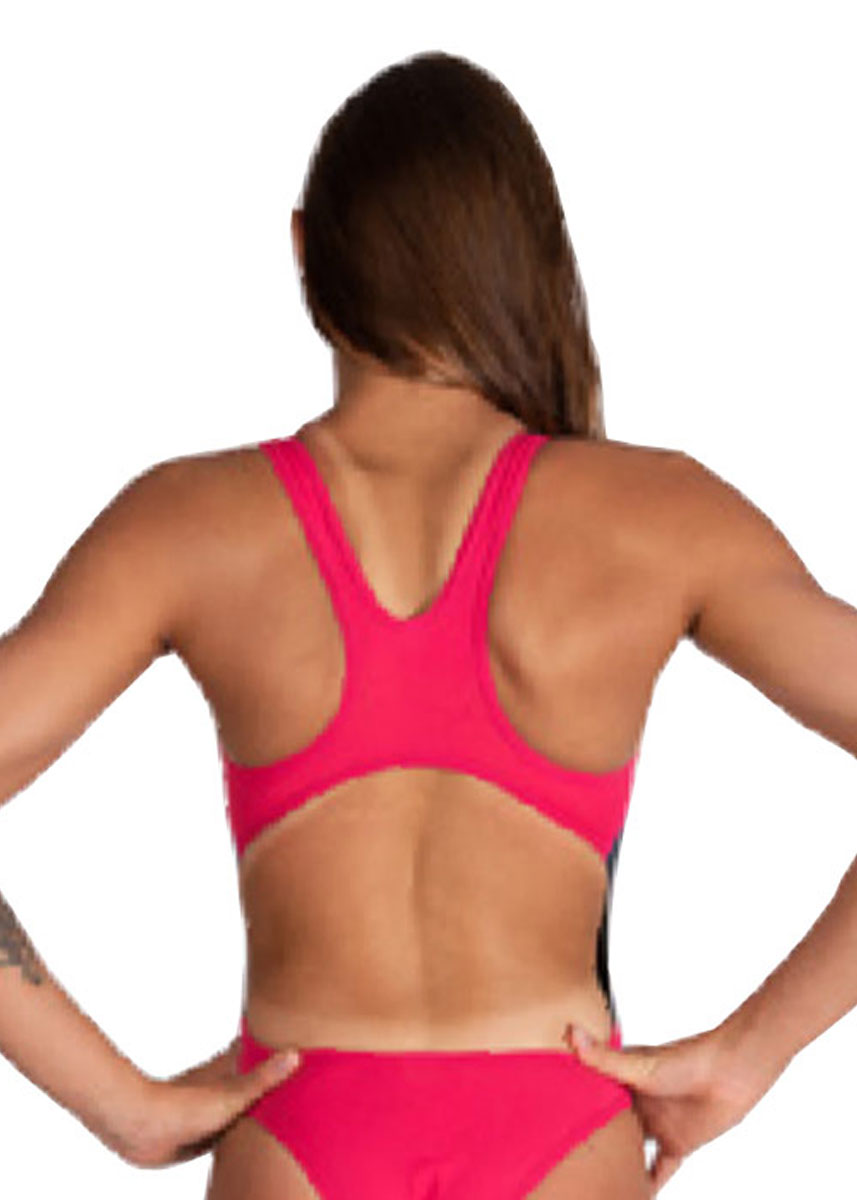 Akron Babbit Evo Bicolour Swimsuit - Navy / Fuchsia-brand