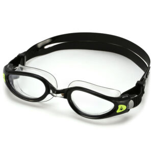 Aquasphere Kaiman Exo Clear Lens Goggles - Black / Clear-0