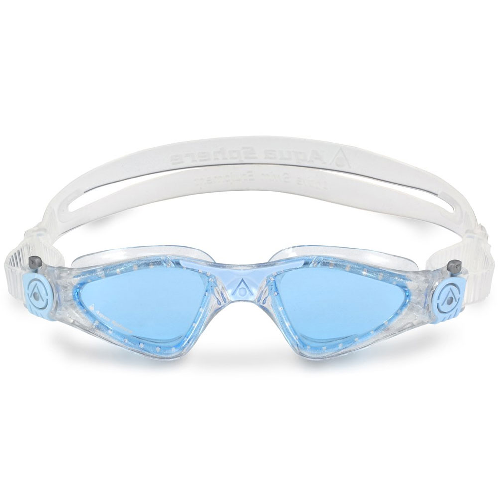 Aquasphere Kayenne Blue Lens Goggles - Glitter / Powder Blue-541216
