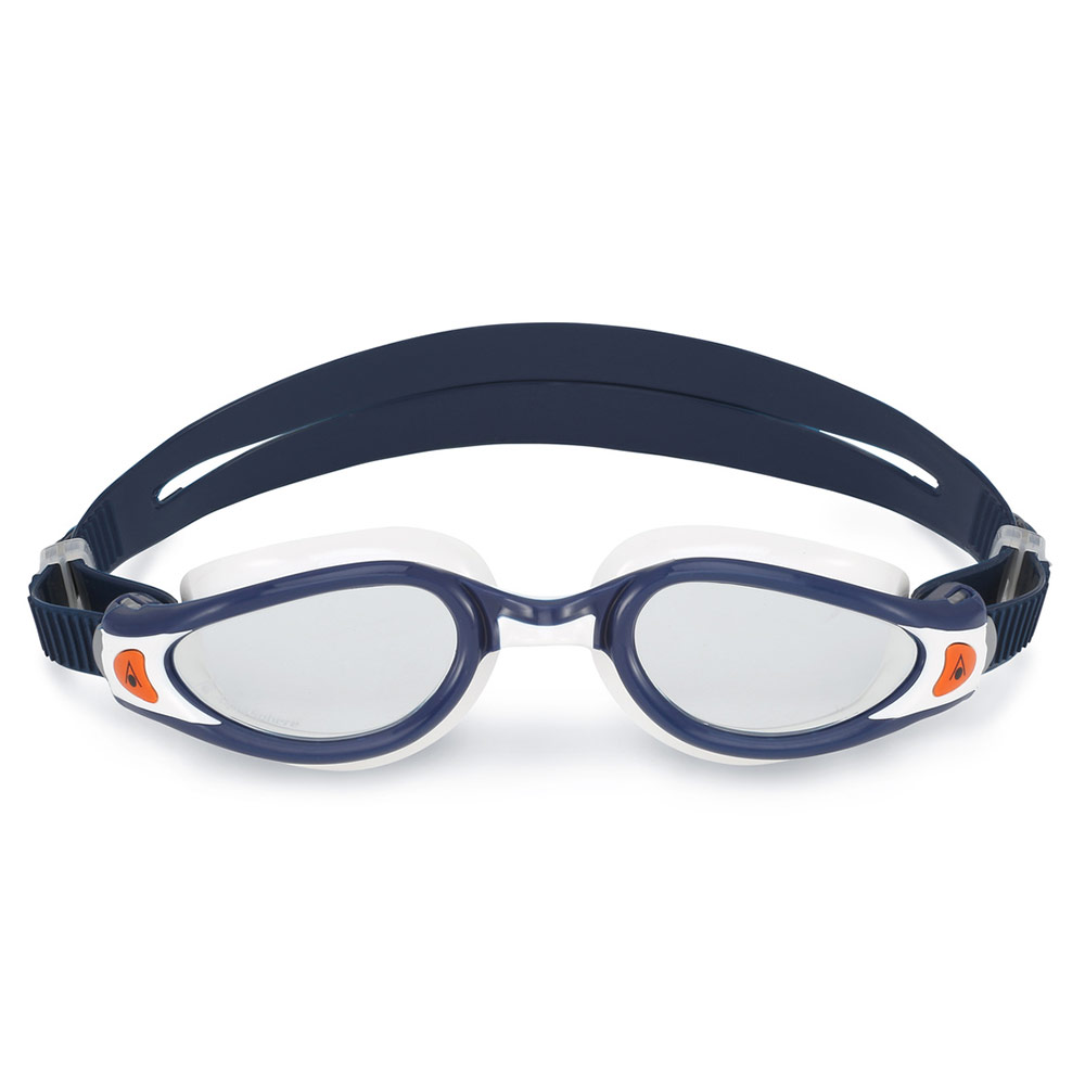 Aquasphere Kaiman Exo Clear Lens Goggles - Blue / White-541406