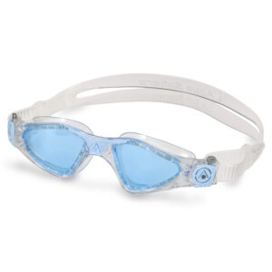 Aquasphere Kayenne Blue Lens Goggles - Glitter / Powder Blue-0