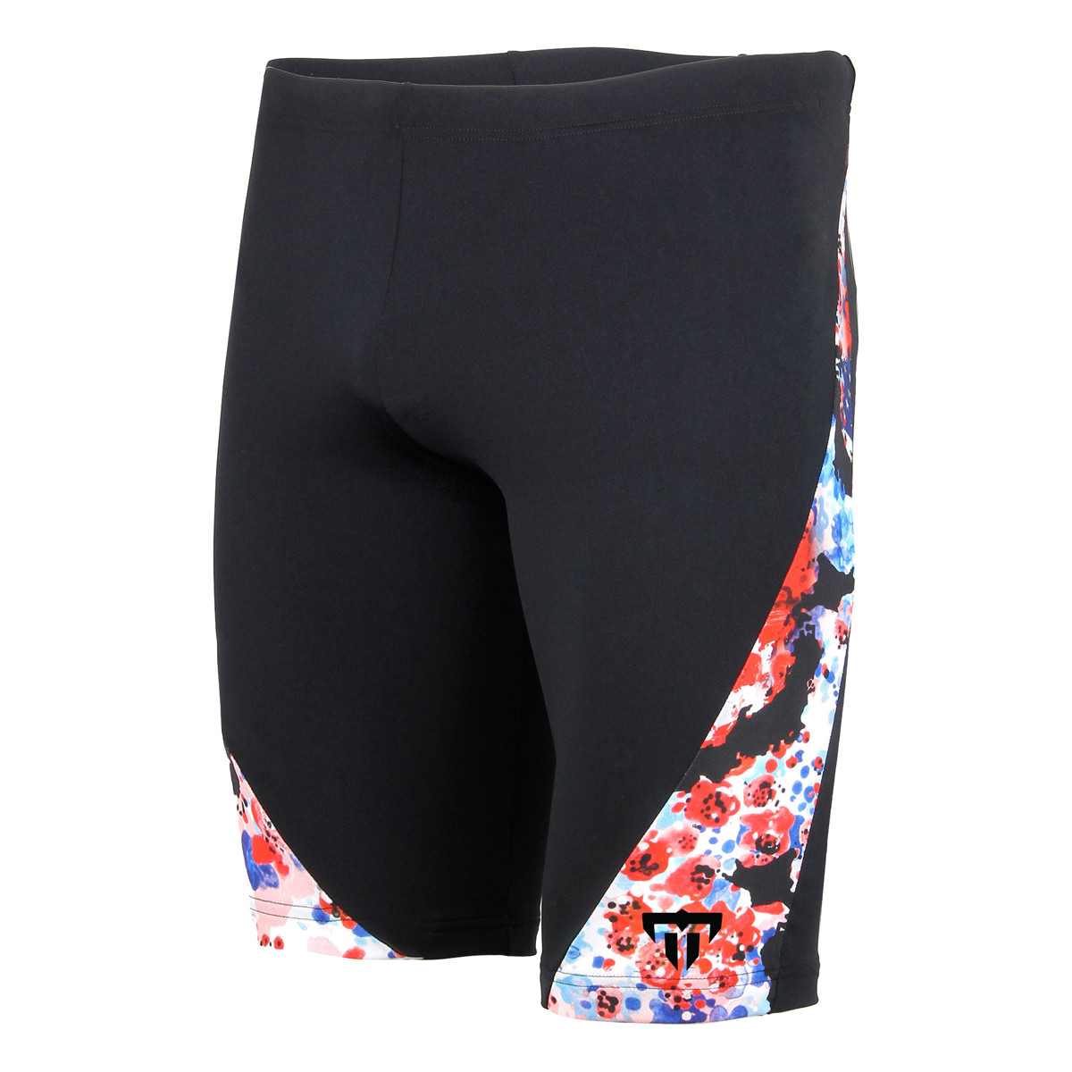 Phelps Men's United Jammer - Black/Multi-0