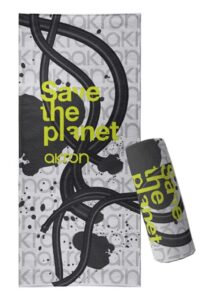 Akron Save Pollution Towel