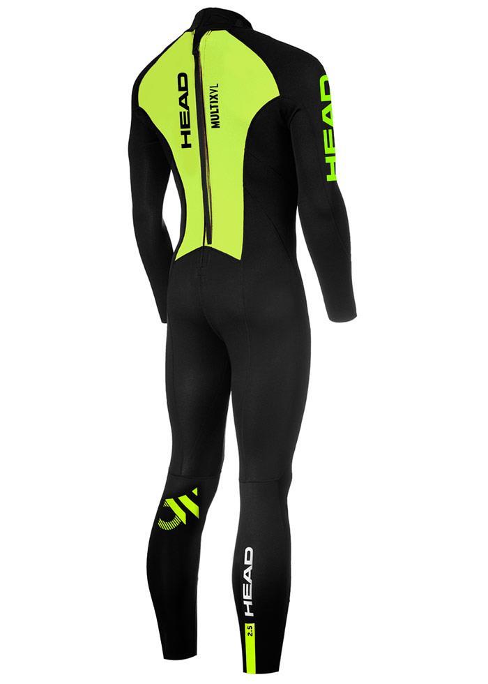 Head Mens Multix VL 2.5 MultiSport Wetsuit - Black / Lime-brand