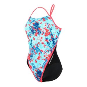 Phelps Womens Sakura Racerback Swimsuit - Multi-0