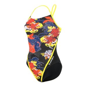 Phelps Womens Koi Racerback Swimsuit-0