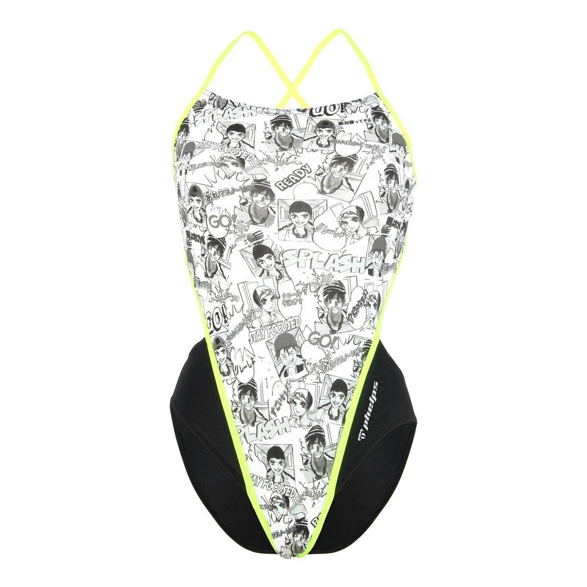 Phelps Womens Manga Openback Swimsuit-549440