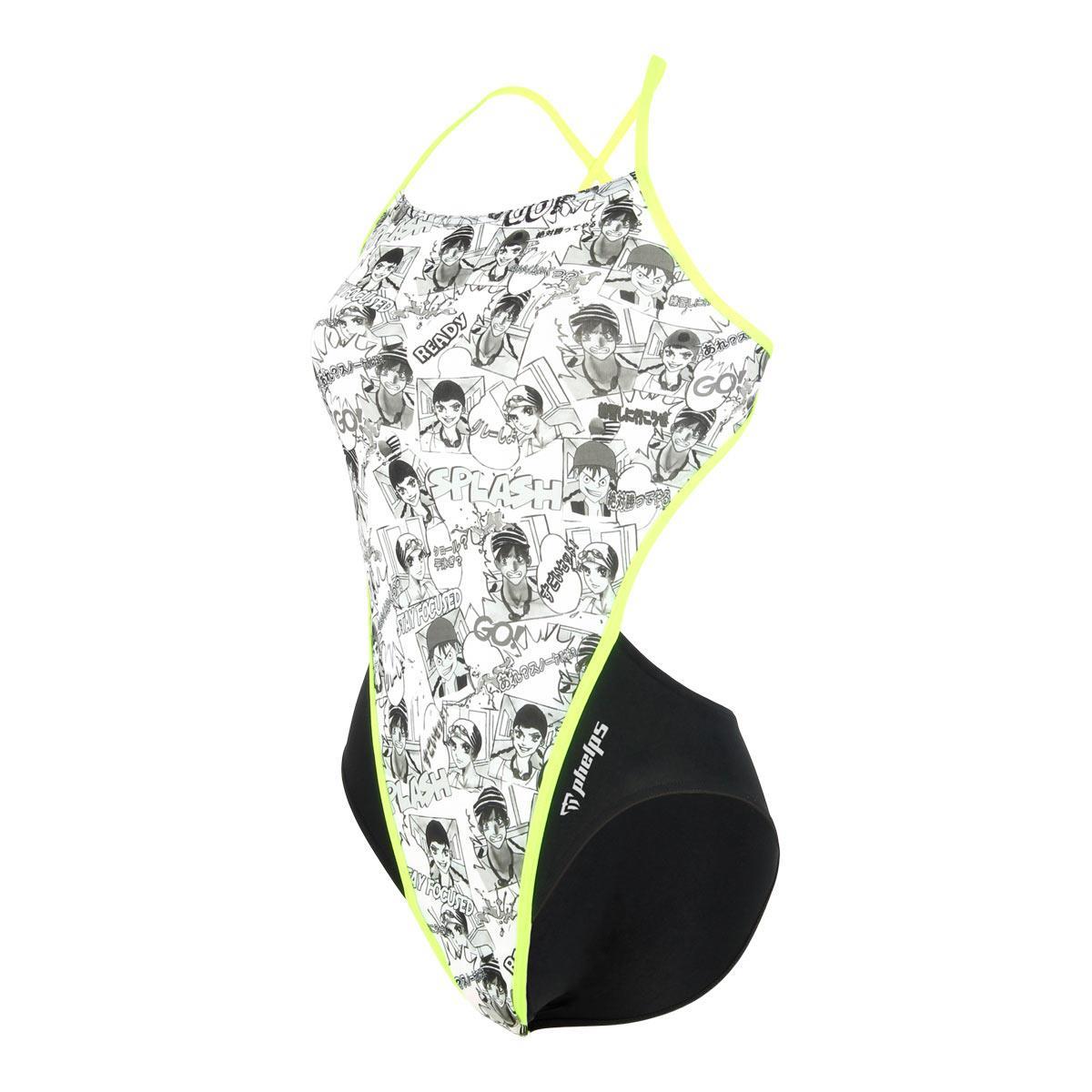 Phelps Womens Manga Openback Swimsuit-0