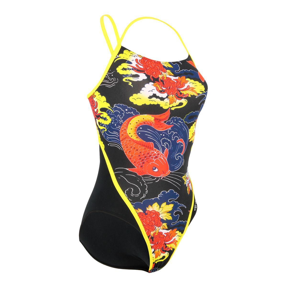 Phelps Womens Koi Racerback Swimsuit-549448