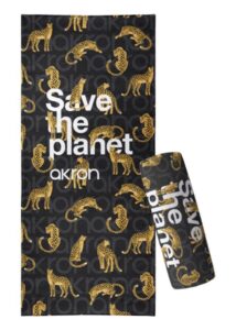Akron Save Leopard Towel