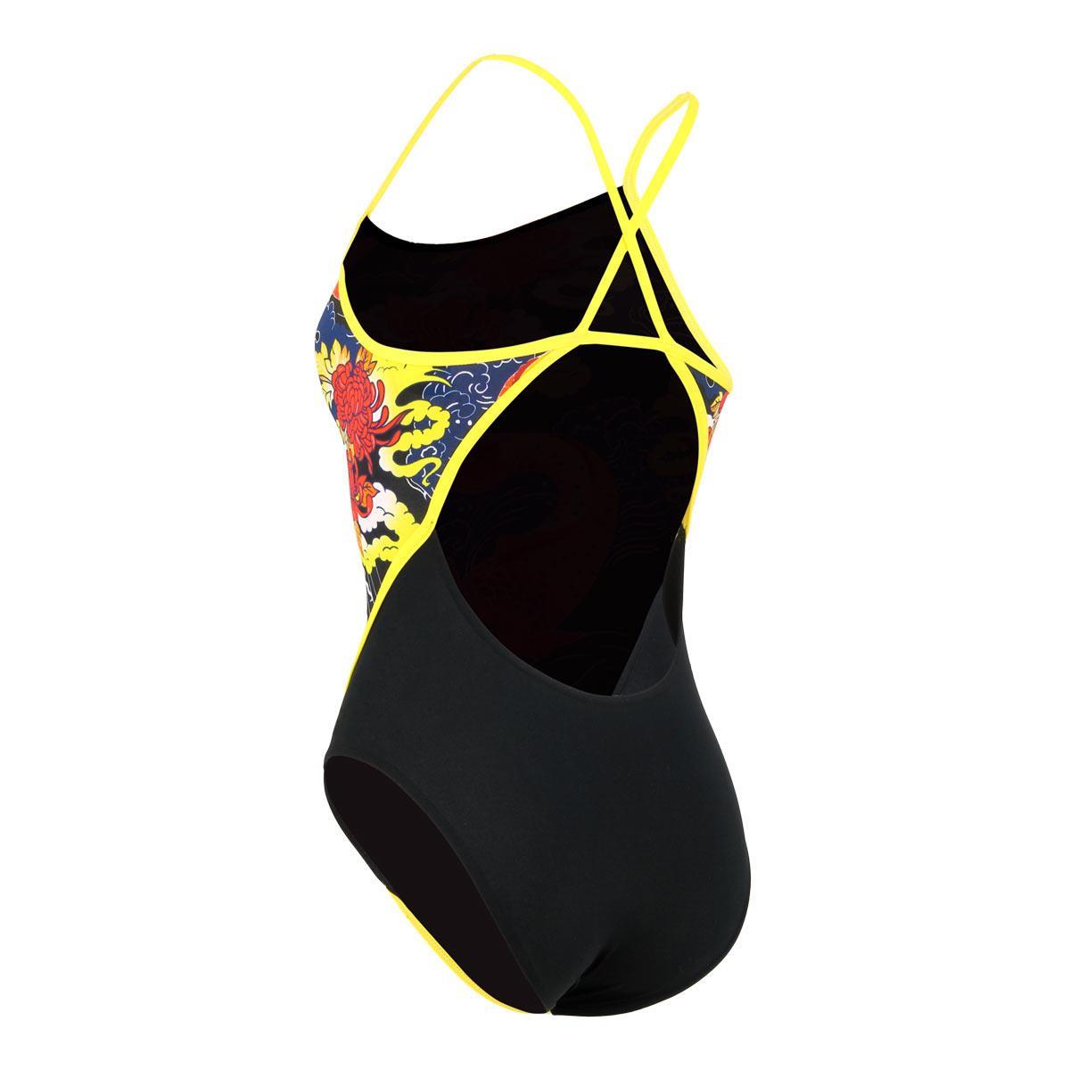 Phelps Womens Koi Racerback Swimsuit-brand