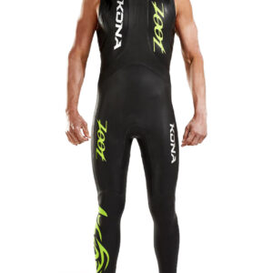 Zoot Suit Men's Kona Sleeveless Tri Wetsuit - Yellow / Black-0
