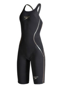 Speedo LZR Racer X Openback Kneeskin - Black / Gold