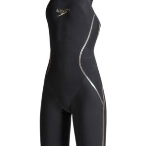 Speedo LZR Racer X Openback Kneeskin - Black / Gold-0