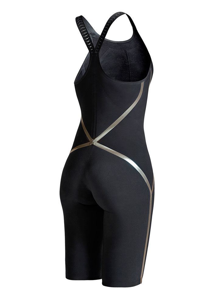 Speedo LZR Racer X Closedback Kneeskin - Black / Gold / White-brand