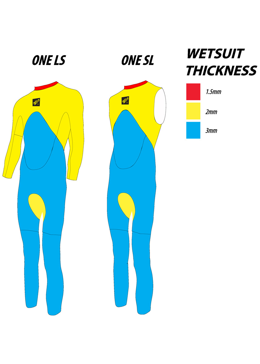 Rocket Science Women's Sleeveless ONE Wetsuit-541569