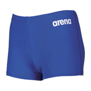 Arena Boy's Solid Aquashort - Royal / White-0