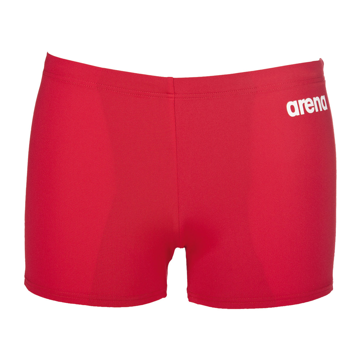 Arena Men's Solid Aquashort - Red / White-543728