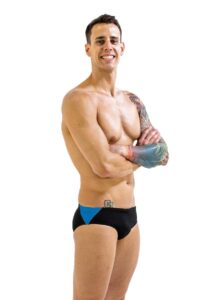 FINIS Splice Brief - Black/ Blue