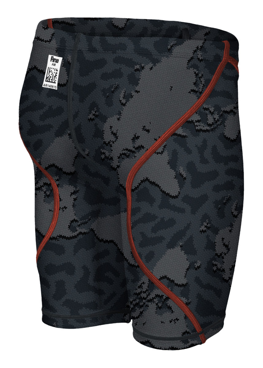 Arena Boy's Limited Edition Powerskin ST 2.0 Junior Jammer - Grey Map-brand